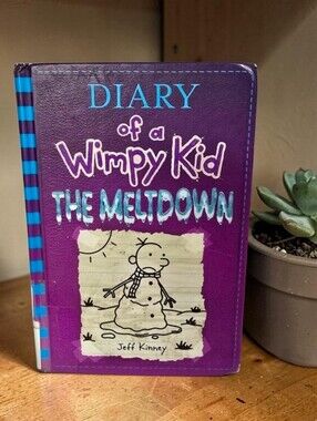 Ddiary Of A Wimpy Kid THE MELTDOWN By Jeff Kinney Hardcover Ages 8+